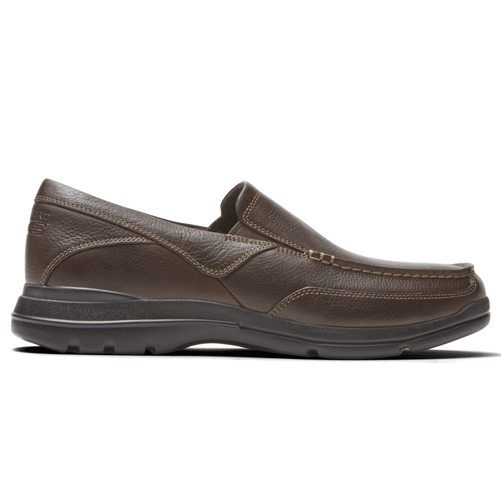 Slip-Ons Rockport Hombre Mexico - City Play Two Marrom - CYGUD0567